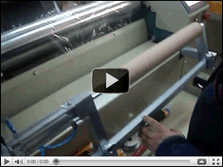 MSN 70 XL 1500 Stretch and Aluminum Foil Rewinder Machine Video 2